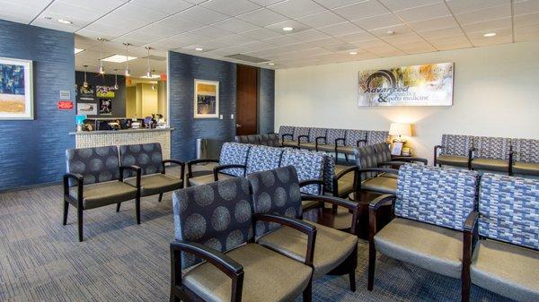 Clinic Lobby - Welcome to Advanced Orthopaedics & Sports Medicine