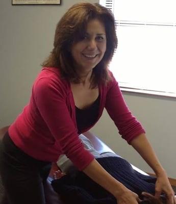 Michelle, our massage therapist