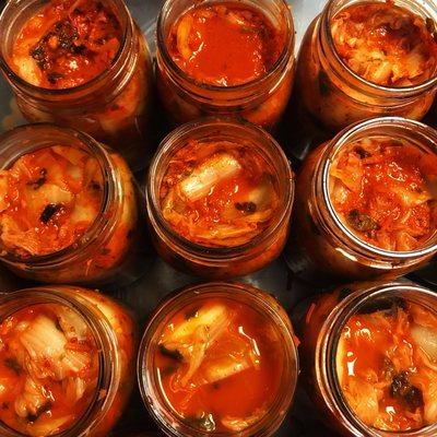 Vegan kimchi