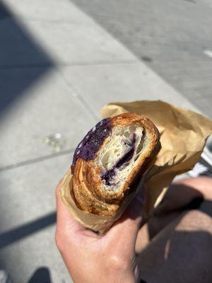 Ube Almond Croissant