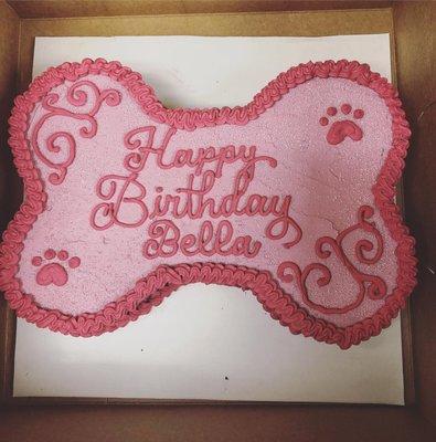 Pre-made, or custom-made dog cake for every occasion