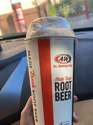 Rootbeer float