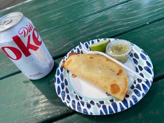 GOBERNADOR TACO (SHRIMP + CHEESE)  FRESH and DELICIOUS ALWAYS!