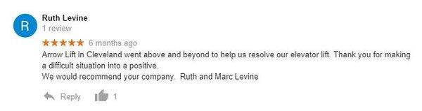 We resolved Ruth's previous complaint, as we do whenever we have the opportunity. We are truly grateful for all of our customers!