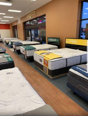 Variety of Named Brand Mattresses