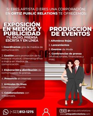 Ortiz Public Relations & Talent Management