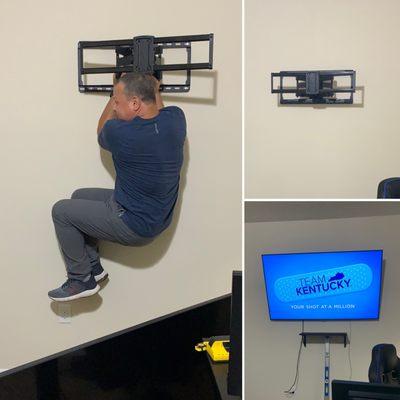 TV mounting