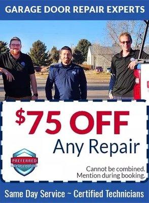 $75 Off Any Repair!