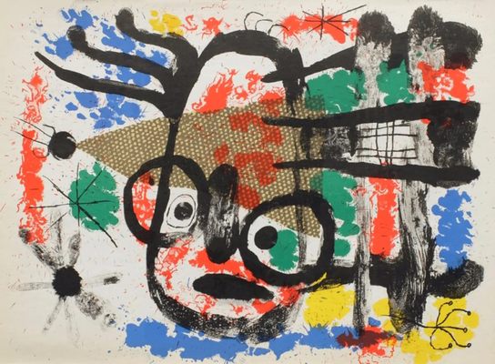 Original lithograph by Joan Miró