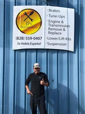 Owner & Lead Technician Juan!