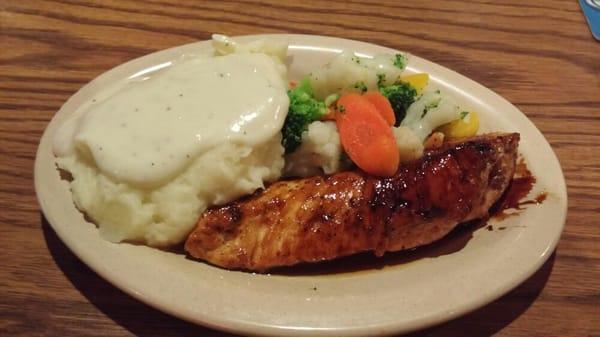 A Wichita restaurant serves our Trailer Trash Beer Jelly as a glaze on their Grilled Chicken Dinner.