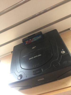 A region-modded Sega Saturn!