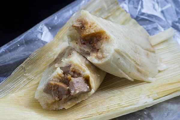 Pork tamales.