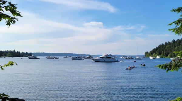 Boat Party at Andrews Bay