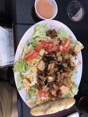 Grilled chicken salad