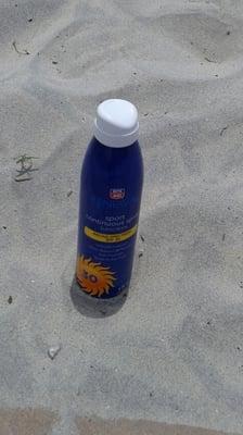 Don't forget your sunscreen.