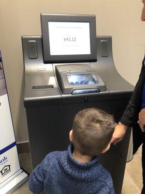 Coin counting machine