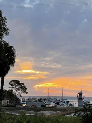 Sunrise over Cherry Bay