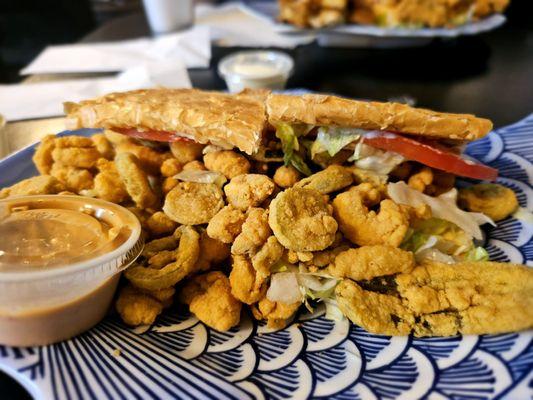 Po-boy with fried Oyster