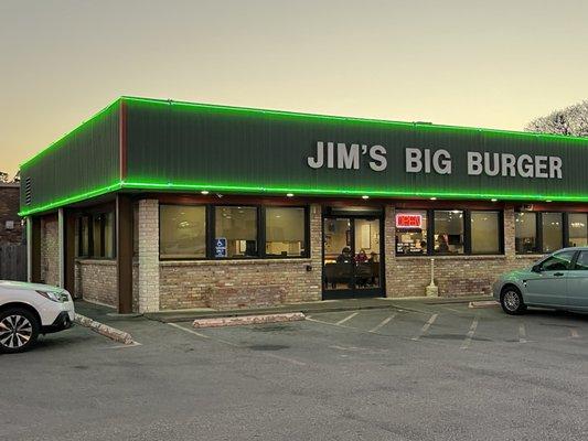 Jim's Big Burger exterior