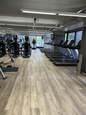 The gym (floor 3)