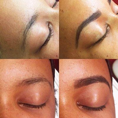 Eyebrow Makeover includes waxing, tweezing, shaping & tint