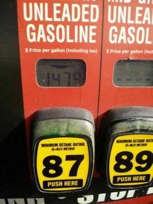 $1.479/gallon instead of $2.279/gallon!