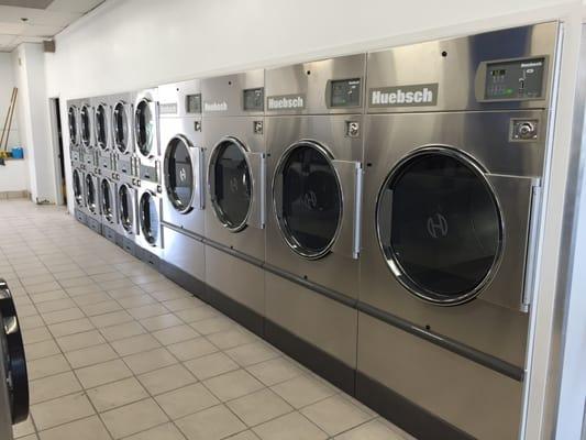 Biggest washers I've ever seen. Does 8 loads at once!