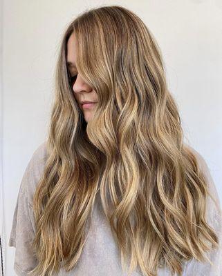 Balayage highlight by Shayna