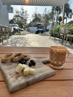 Yai Yai coffee, avocado toast, charcuterie!!! YUMMMM!