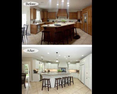 Before/After Kitchen Remodel pic