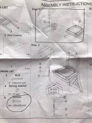 Instructions it came with.