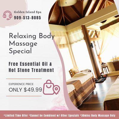 Golden Island Spa
 2250 S Euclid Ave A, Ontario, CA 91762
 Call us at 909-513-8085