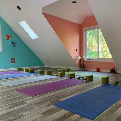 Our yoga studio!