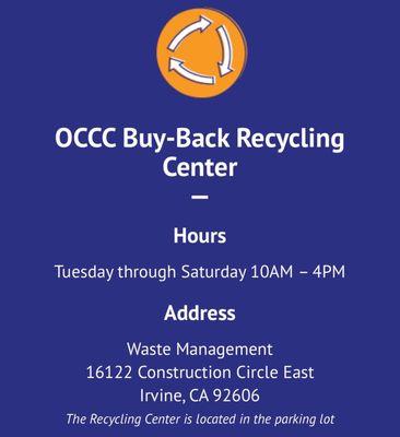 OCCC Hours and Address