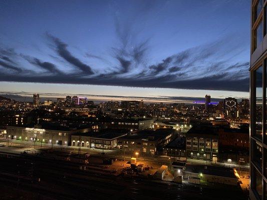 view from 13th floor