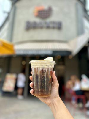 Cold Brew Coffee with Vanilla Foam