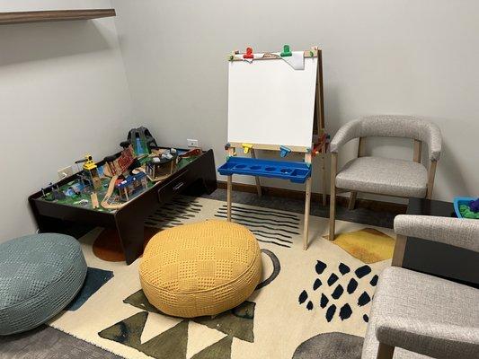 Child/play therapy room