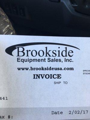 Brookside Equipment Sales