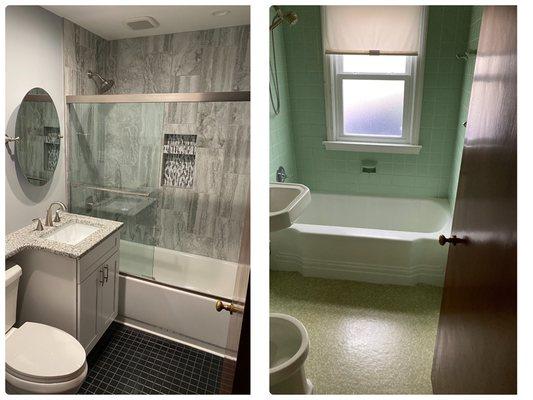 Bathroom full remodel