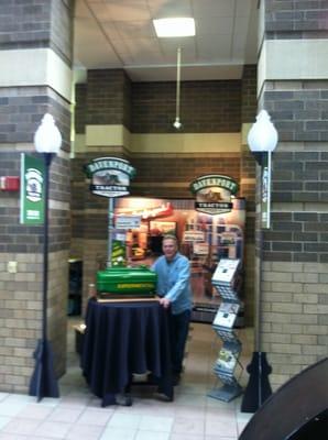 Davenport Tractor trade show booth @ Gathering of the Green