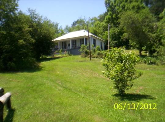 vacation house on hill