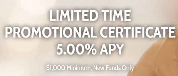 Take advantage of our limited time promotional certificate! Call, visit, or apply online. Visit www.CUSoCal.org for more info!