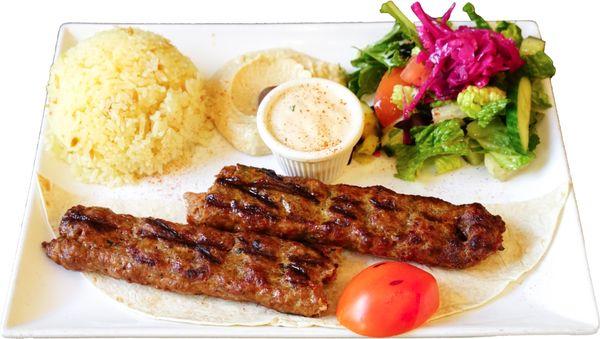 Adana Kebab Plate