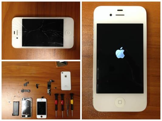 iPhone Before and After