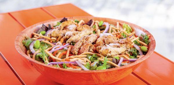 Asian chicken salad.