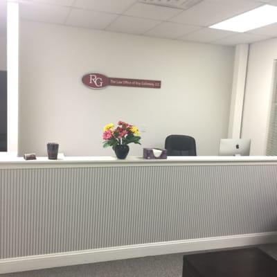 Receptionist area