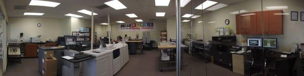 Panoramic View of Printing Area