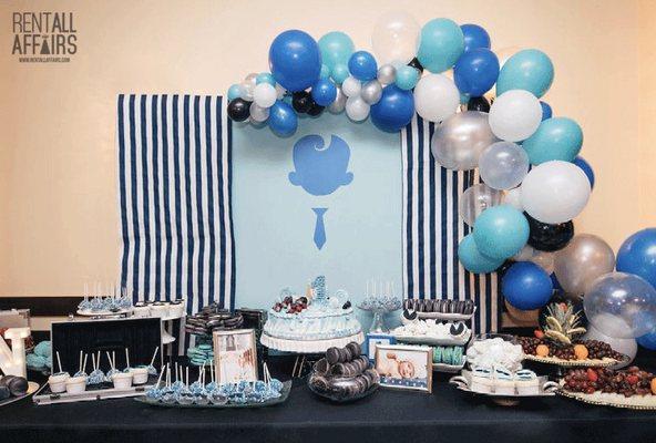 Boss Baby Dessert Table and Backdrop