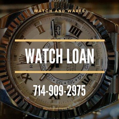 Get a Loan for your Fine Luxury Watch